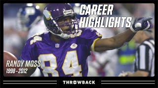 Randy Moss Ultimate Career Highlight Reel  NFL Legends Highlights [upl. by Daisi]