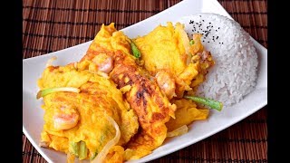 Egg Foo Young Cantonese style  How to Make the Original Fuyong Dan 芙蓉蛋 [upl. by Carbone290]