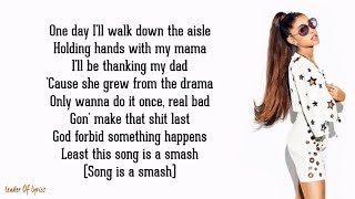 Ariana Grande  thank u next Lyrics [upl. by Eppillihp]