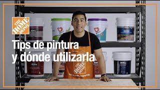 Tips de pintura y dónde utilizarla  Pintura  The Home Depot Mx [upl. by Will905]