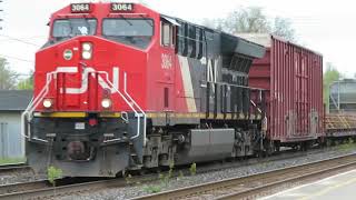 CN train goes into Emergency at Brockville station [upl. by Mendy318]