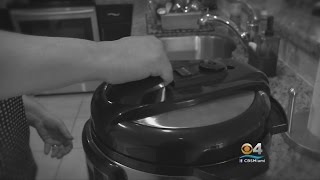 Woman Warns Of Exploding Pressure Cooker After Suffering Severe Burns [upl. by Tlihcox124]