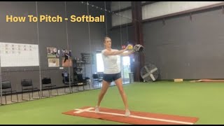 How To Pitch  Softball [upl. by Kikelia]