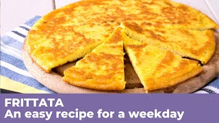 How to make the real FRITTATA  Tratidional Italian Recipe [upl. by Aennil]