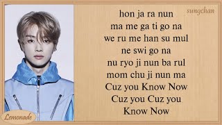 NCT U  Know Now Easy Lyrics [upl. by Ttennaej885]