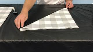 Three Easy Napkin Folds [upl. by Randolph280]