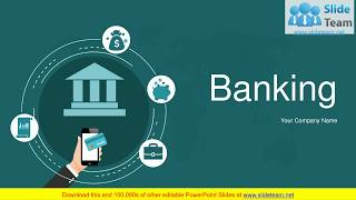 Banking PowerPoint Presentation Slides [upl. by Nosauq194]