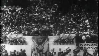 Theodore Roosevelts Inaugural Ceremony 1905 [upl. by Casaleggio]