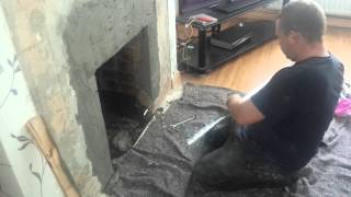 Patching up a chimney breast [upl. by Petracca]