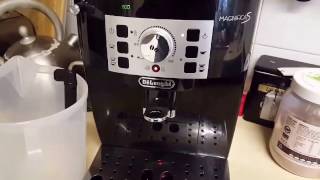 How To Descale a Delonghi Magnifica Coffee Machine [upl. by Treborsemaj]