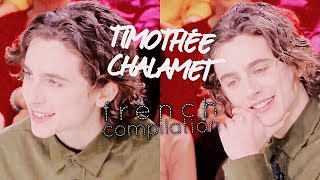 13 Minutes of Timothée Chalamet Speaking French [upl. by Tegan80]