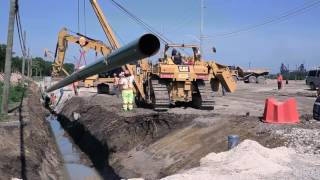 Union Gas Pipeline Installation [upl. by Ennovehc]