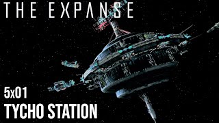 The Expanse  5x01 Tycho Station Opening Scene [upl. by Kotto]