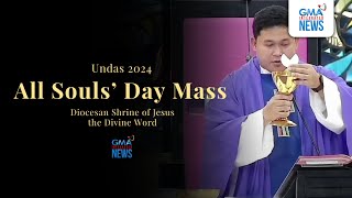 All Souls’ Day Mass at Diocesan Shrine of Jesus the Divine Word  GMA Integrated News  Replay [upl. by Solotsopa]