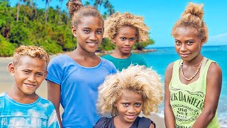 This Island Has Natural Blondes with Dark Skin [upl. by Cerys]