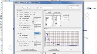 SAP2000  10 Response Spectrum Analysis Watch amp Learn [upl. by Faulkner]