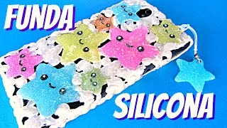 Cómo hacer FUNDAS CASERAS para CELULAR MOVIL de SILICONA [upl. by Euqinad]