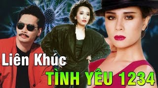 Liên Khúc Tình Yêu 1 2 3 4  Ngọc Lan Trung Hành Kiều Nga  Liên Khúc Nhạc Hải Ngoại Sôi Động Nhất [upl. by Mila]