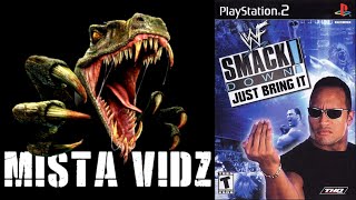 WWF SmackDown Just Bring It PS2 Gameplay [upl. by Atina131]