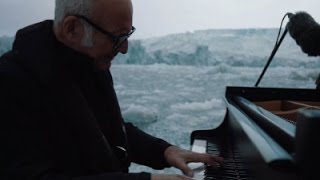 Pianist Performs Elegy for Arctic Over Ocean [upl. by Ahmad]