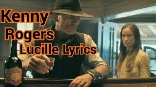 Kenny Rogers Lucille Lyrics [upl. by Ambrogino]