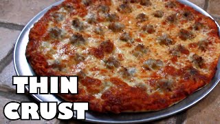 Perfect Chicago ThinCrust Tavern Style Pizza at Home [upl. by Leirol922]