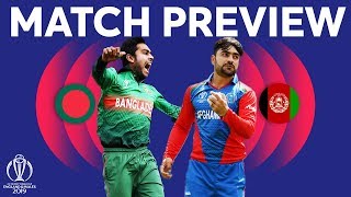 Match Preview  Bangladesh vs Afghanistan  ICC Cricket World Cup 2019 [upl. by Nahpets194]