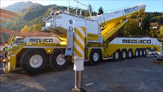 Liebherr LTM175091 MEDIACO en Haute Savoie  FRANCE [upl. by Nicodemus]