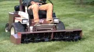 AERAvator™ Lawn Aerator  Grasshopper Mowers [upl. by Guilbert916]