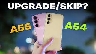 Samsung A55 vs A54 Bedanya Apa [upl. by Emilee296]