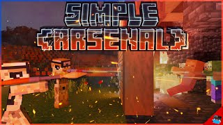 Minecraft GUNS — Simple Arsenal DOWNLOAD [upl. by Annenn]