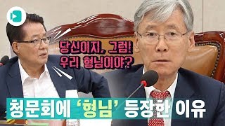 박지원여상규 청문회장 설전quot당신이 판사야quot vs quot어디서 큰소리야quot  비디오머그 [upl. by Acimot]