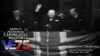 VE Day 75 quotThis is Your Victoryquot Prime Minister Winston Churchill 8 May 1945 [upl. by Errot]