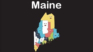 Maine State GeographyMaine Counties Song [upl. by Germaine300]