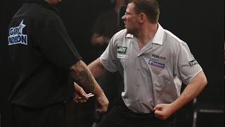 NINEDARTER  James Wade v Gary Anderson [upl. by Notsle]