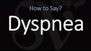 How to Pronounce Dyspnea CORRECTLY Meaning amp Pronunciation [upl. by Eelidnarb]