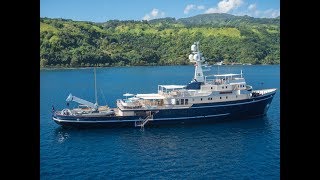 MY SEAWOLF  5883m Scheepswerf Smit JCA Hoogenbosch design luxury explorer yacht  Drone Video [upl. by Symer]