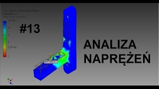 Autodesk Inventor tutorial  analiza naprężeń [upl. by Torras439]