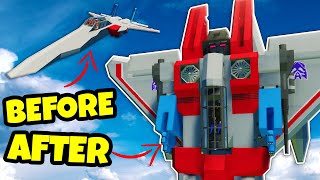 I Crashed a NEW STARSCREAM Transformer in Stormworks Build and Rescue [upl. by Cindee]