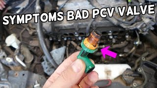 SYMPTOMS OF BAD PCV VALVE Any Car [upl. by Arinaj]