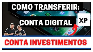 Conta Digital XP  Transferência de dinheiro [upl. by Rimaj]