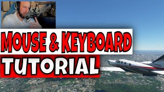 Keyboard and Mouse  How to fly in Microsoft Flight Simulator 2024 [upl. by Janela176]