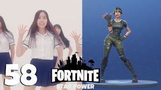 Fortnite ALL 58 emotes and dances  Their real life original references [upl. by Ahter]