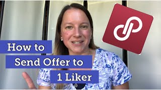 How to Send Poshmark Offer to 1 Liker INCREASE SALES [upl. by Yraunaj]