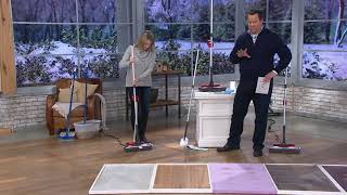 Polti Moppy Cordless Floor Cleaner Steaming Mop on QVC [upl. by Assedo]