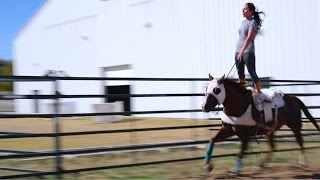 Haley Ganzel A Trick Riding Legacy [upl. by Kirst]