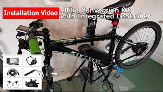 Installing an eBike Conversion Kit  Super Easy Installation Yose Power [upl. by Yrffoeg]