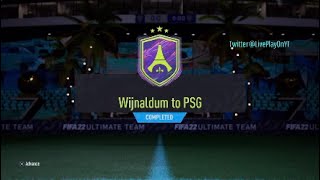 Wijnaldum to PSG SBC  CHEAPEST METHOD  FIFA 22 [upl. by Colpin]