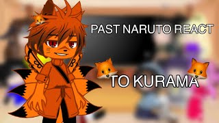 Past Naruto React to Kurama  SHORT  SasuNaru SakuHina [upl. by Nannarb]