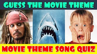 Guess the Movie Theme Songs Quiz [upl. by Yrehcaz]